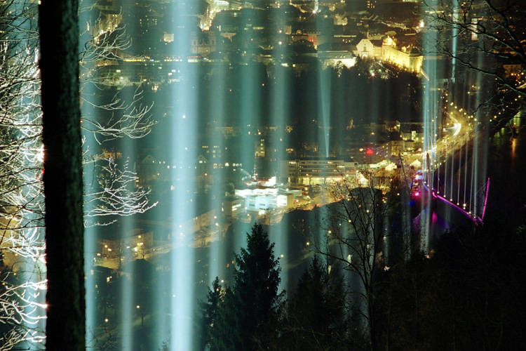 Descente lumineuse sur Innsbruck