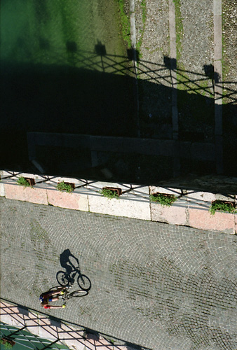 ombre cycliste